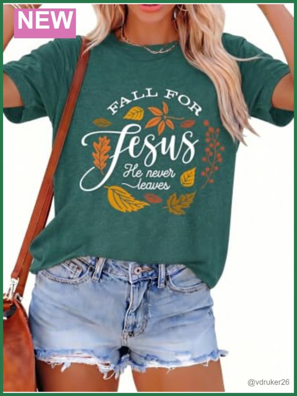FSINIMR Faith Christian Graphic T-Shirt Crew Neck Cotton Blend Casual Tee